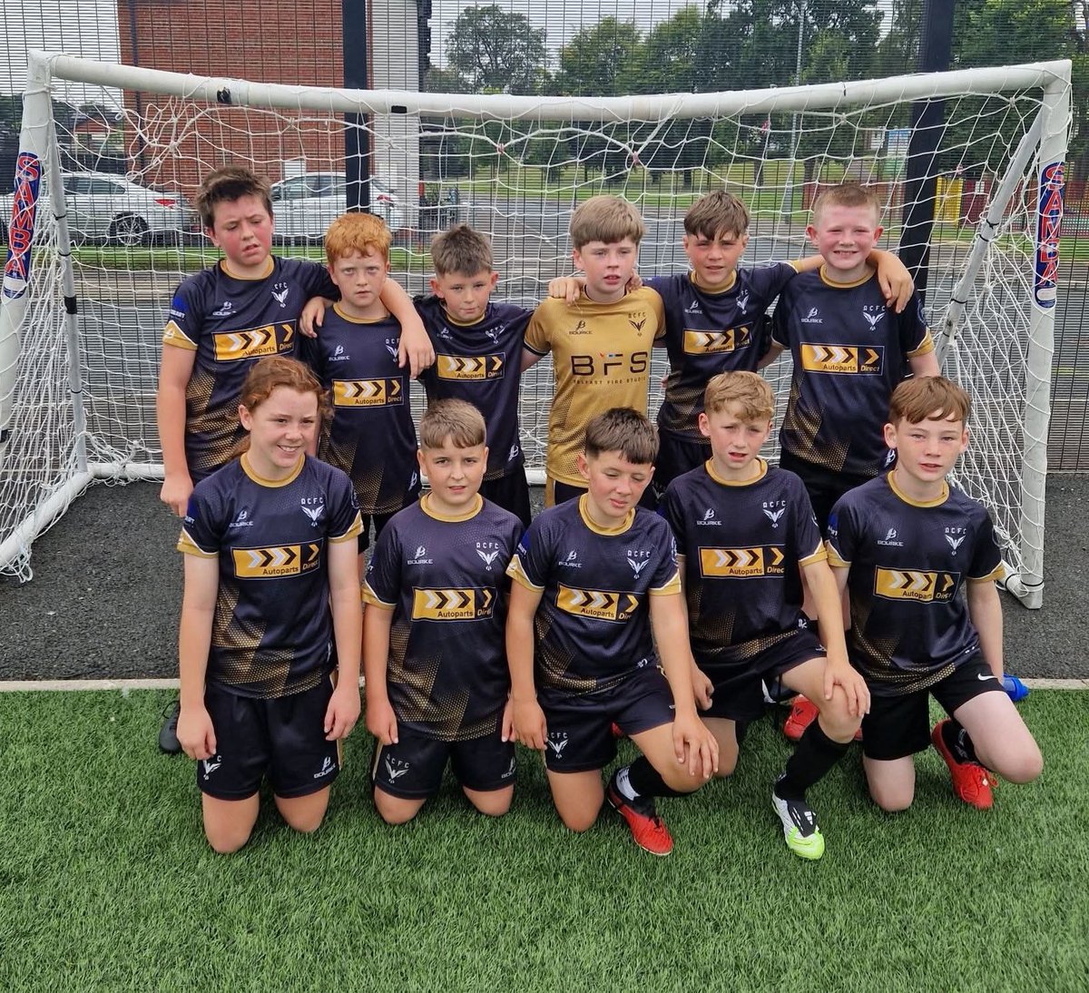 Another preseason game under the belt for our 2014 Eagles 

They took on Lisburn Rangers Colts 2013s, in a great game of football at Tolerton, the game finished 2-2 with Daire scoring both goals for the Eagles 

Well done boys and Sophie