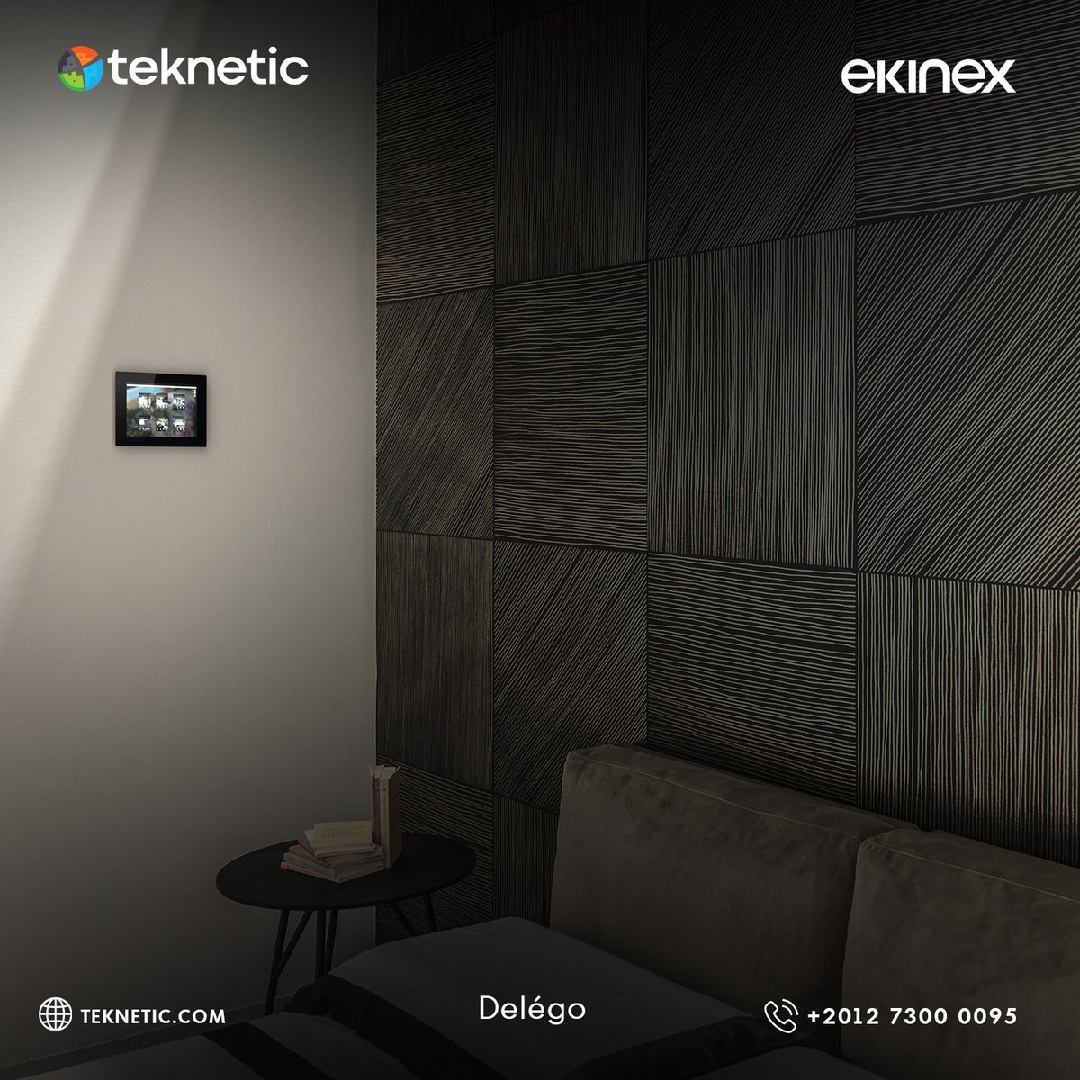 Ready to elevate your space? Teknetic and <a href="/Ekinex/">eda</a> present "Luxury Redefined" with the Delégo smart automation system. Discover intelligent control for your home, hotel, or business.
Tap the link to step into the future!
teknetic.com/ekinex
#Teknetic #ekinex #delégo