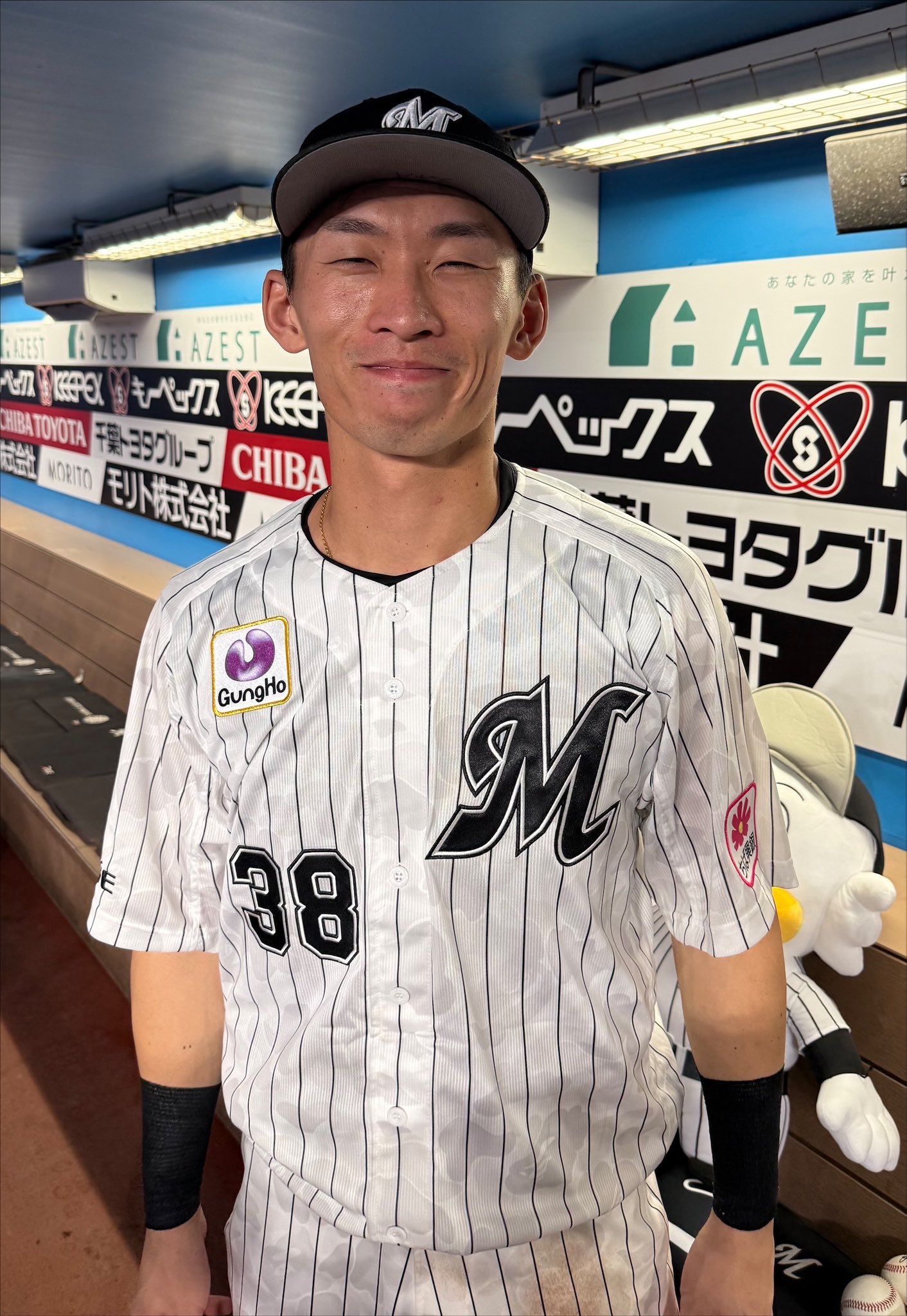 千葉ロッテマリーンズ ユニフォーム 髙部瑛人選手 千葉ロッテマリーンズ 髙部瑛斗選手 ユニホーム - メルカリ