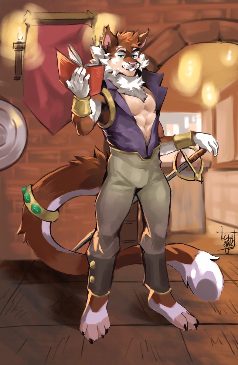 Dwelling among folk is always amusing, yet the tavern feels like nothing but white noise without your presence. Truth is mixed with ale from spilled mugs of beer and wine, all too easily forgotten. But with you, even the simplest joke is a delight.  

🎨 by <a href="/lettegisgisgis/">lettegis(commissions open!)</a>