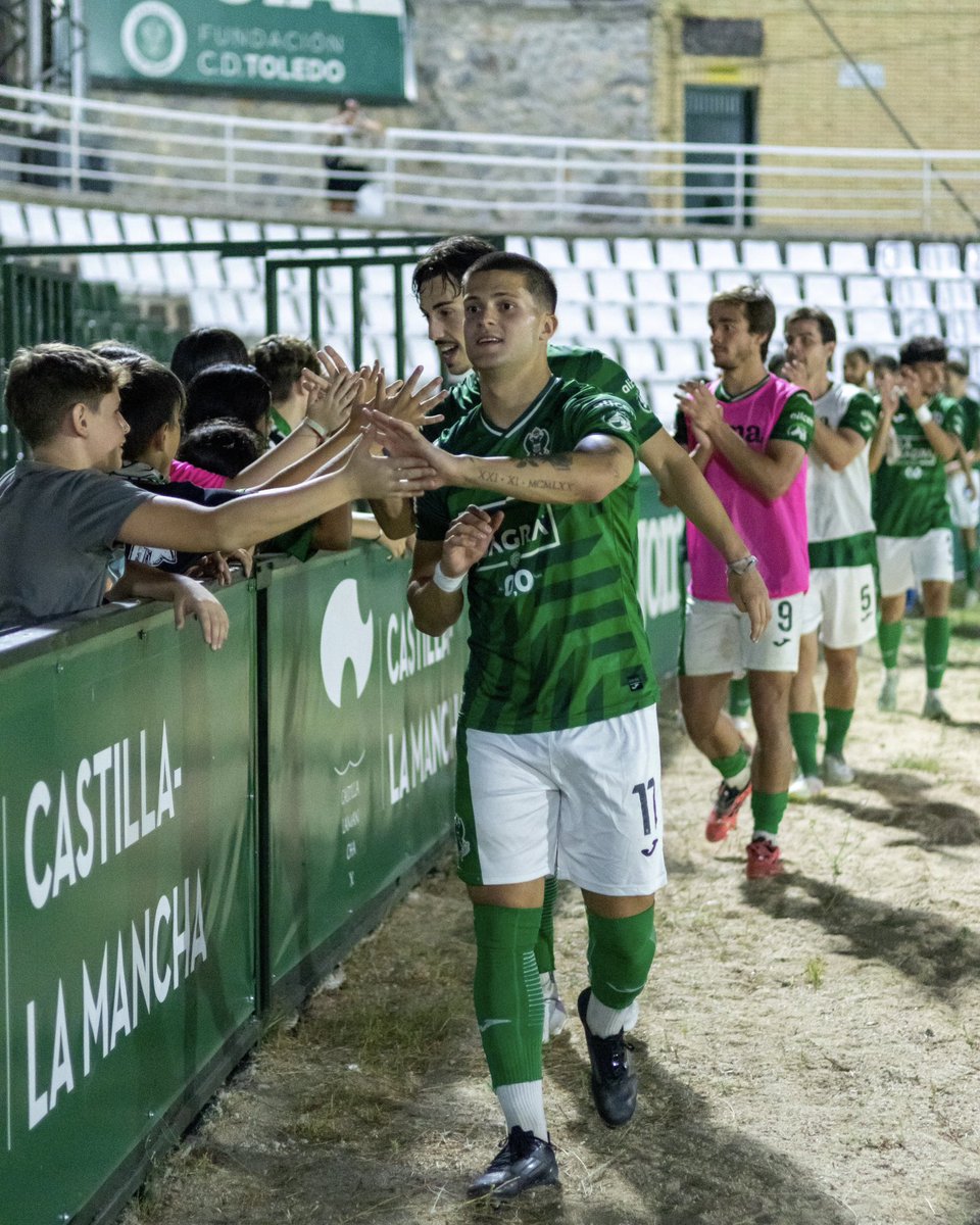𝐈𝐥𝐮𝐬𝐢𝐨́𝐧 es la palabra.

#SiempreCDToledo 💚⚪️