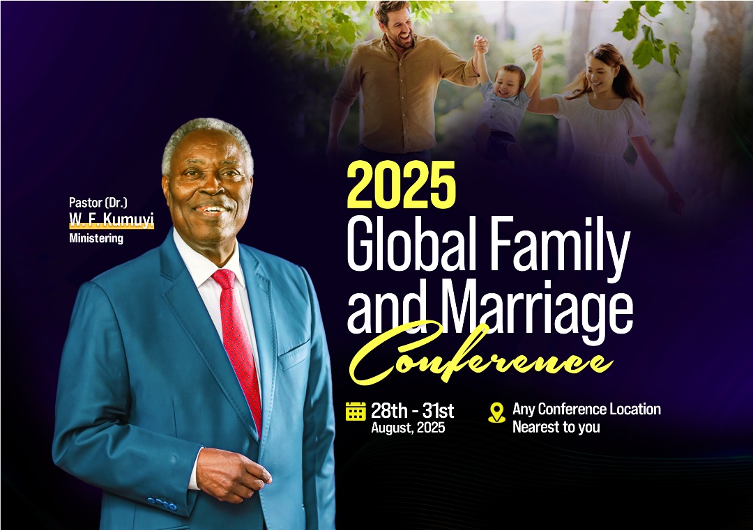 Dear SINGLETs,

Please come out of ADULLAM to attend the Global Marriage Conference starting on Thursday 28th August till Sunday 31st August 2025.

God is ready to give us beautiful marriage life and repair our broken homes.