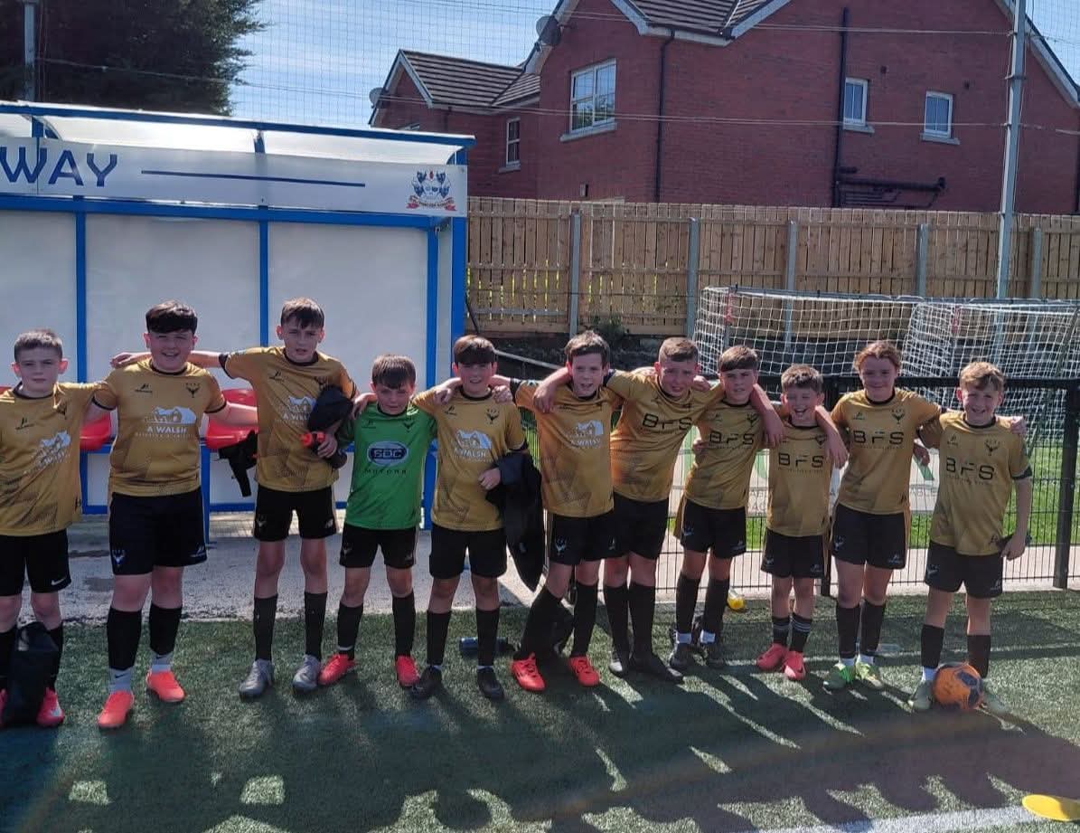 A mixed team of 2013s &amp; 2014s traveled to the Bluebell for another tournament hosted by Ballymacash Rangers.

The kids played some fantastic football in very warm conditions 

Well done everyone