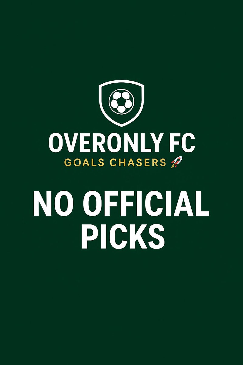 Vaultium_nft's tweet photo. ⚽ OverOnly FC Daily Picks
📅 24 Aug 2025
🚫 No official picks today.
👉 Sometimes the best bet is no bet.
✅ We only post when the stats & value align.
📊 Yesterday: 3/3✅
Stay tuned for tomorrow’s plays 🔥
#FootballPicks #SportsBettingTips #SoccerBets #OverGoals #BetSmart https://t.co/tkSrfHifPx
