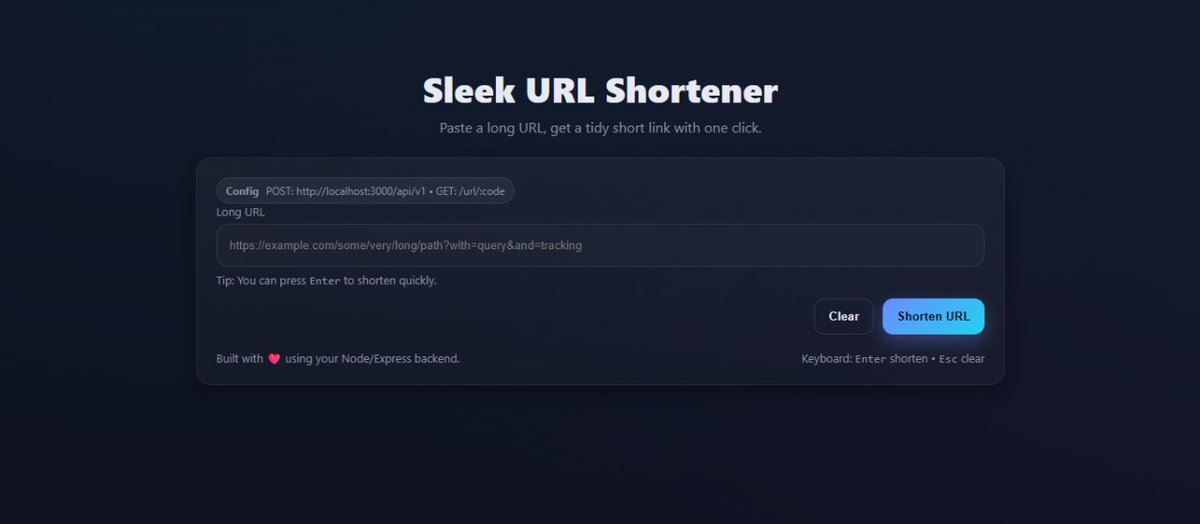rahu1_web3's tweet image. ✨ Built a URL Shortener Application using #HTML, #CSS, #ExpressJS, and #MongoDB ⚡

🔗 Features:
 &amp;gt; Generate short URLs instantly and Redirect to original links seamlessly

💡 Tech Stack: Express.js + MongoDB
💬 Feedback is always welcome!

GITHUB 🔗: github.com/rahulholkar16/…