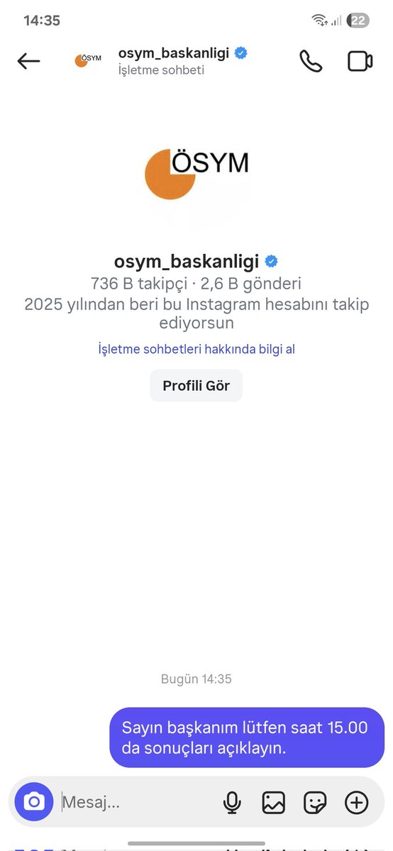 Yerleştirme sonuçları saat 15.00 da açıklanıyor. #ÖSYM #yks2025