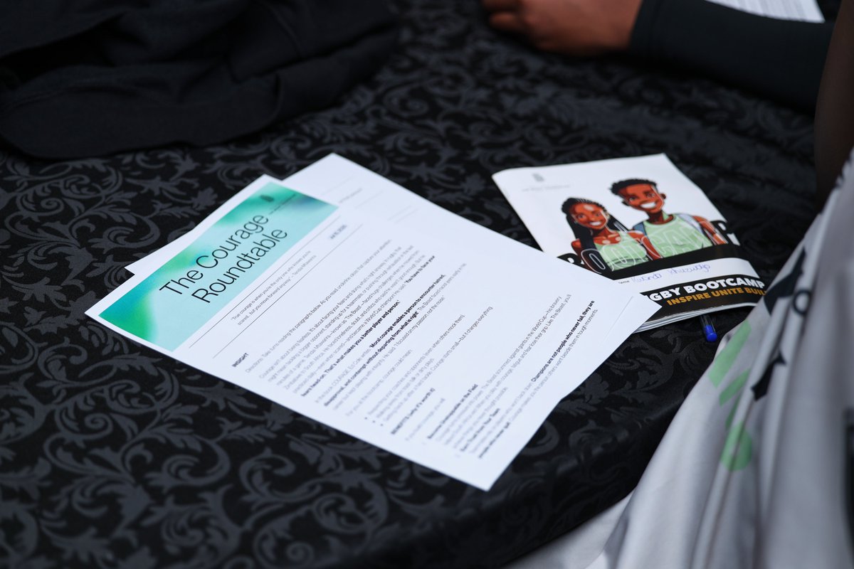 Why “The Courage Within”? Because true leadership starts inside, pushing past fear, living your values and making bold moves on and off the field.

#RugbyBootcamp2025 
#InspireUniteBuild 
#TheCourageWithin 
#TheBeastFoundation