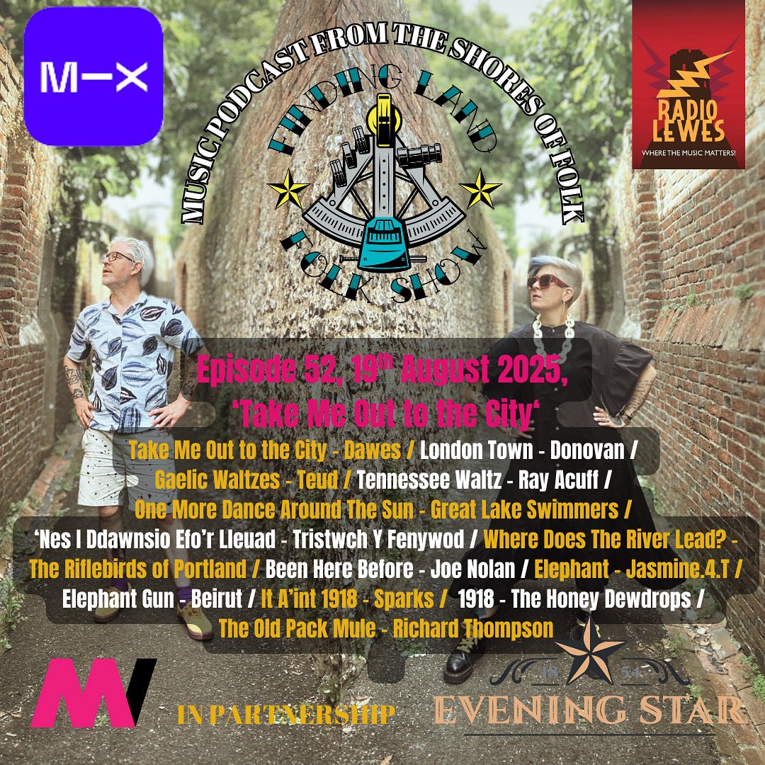 FindingLandFolk's tweet image. Our latest Episode of Finding Land Folk Show is out now, featuring new releases from @riflebirdsofpdx and @joenolanmusic90 amongst another stellar lineup of classic and contemporary folk. 

mixcloud.com/radiolewes/fin…