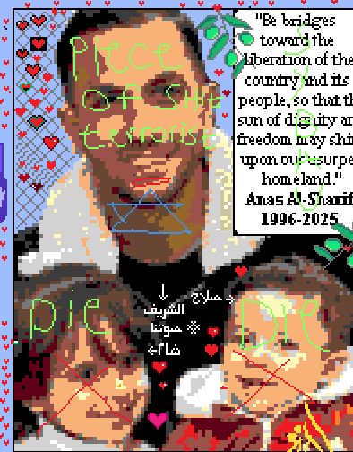 Zionists painting "die" over the faces of children, why am I not surprised