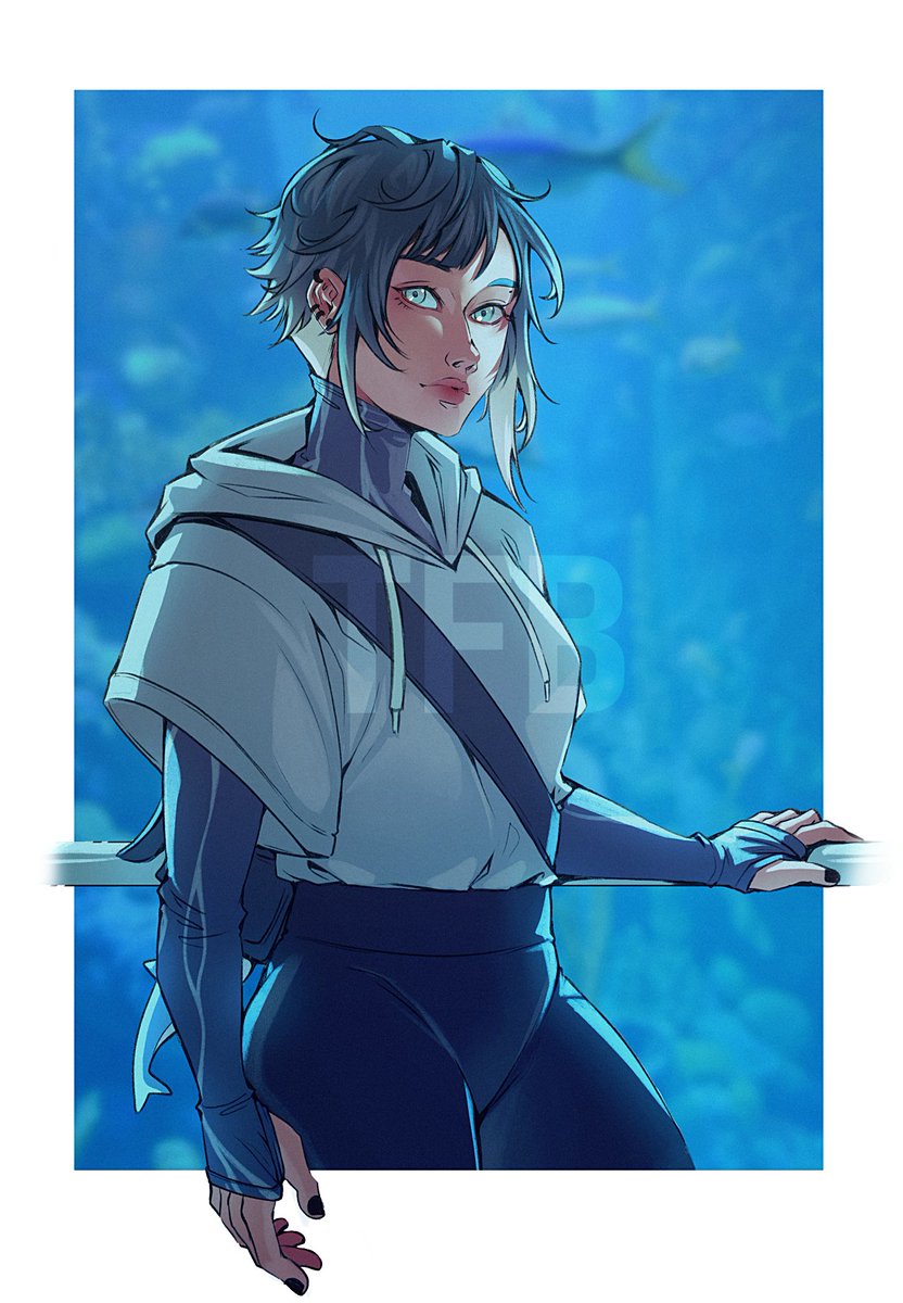 was supposed to just be a sketch, whoops. 

#OCart