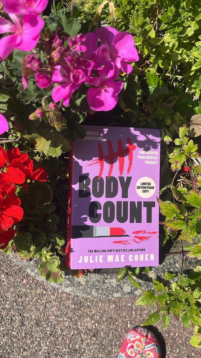 Hugest thanks to the fantastic Julie Mae Cohen and all at <a href="/ZaffreBooks/">Zaffre Books</a> <a href="/bonnier/">Bonnier</a>  especially Eleanor and <a href="/BenWillisUK/">Ben Willis</a> for the gorgeous #arc! Can’t wait to settle down for some more darkly fun adventures in the merry old land of murder. #crime #books #summerreading