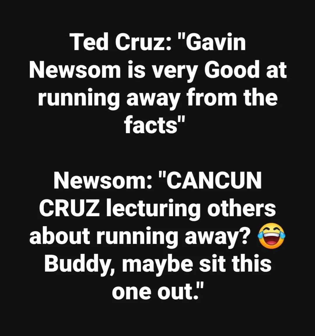Got to love Gavin Newsom🤣🤣