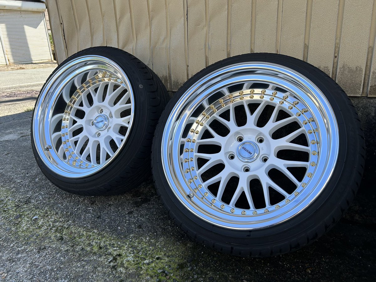 NISMO_630's tweet image. 12Jは売れたんで誰か10JのM1買ってくださーい笑

2本で10万！
着払いでお願いしますm(_ _)m

10J-25 Oディスク　18インチ

#S13 #S14 #S15 #シルビア　#JZX100