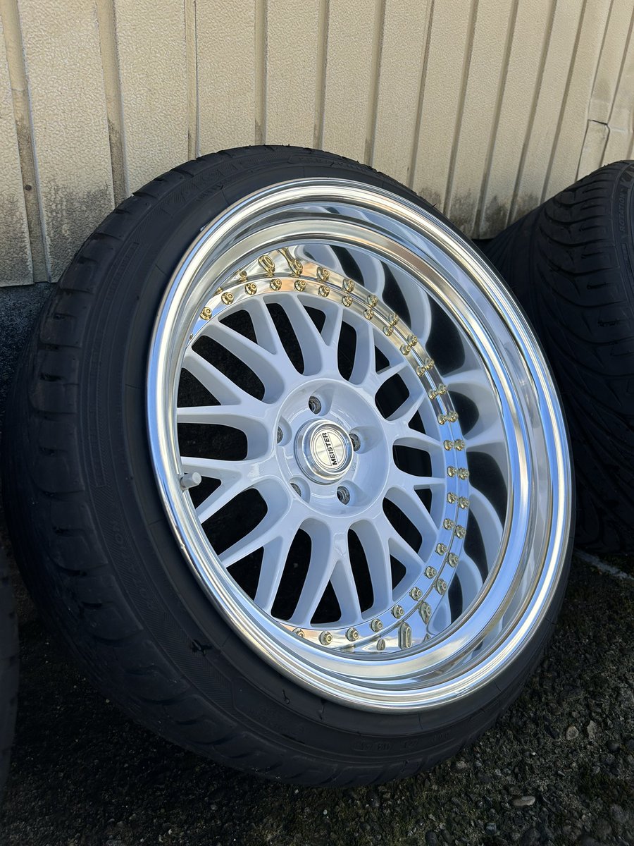 NISMO_630's tweet image. 12Jは売れたんで誰か10JのM1買ってくださーい笑

2本で10万！
着払いでお願いしますm(_ _)m

10J-25 Oディスク　18インチ

#S13 #S14 #S15 #シルビア　#JZX100
