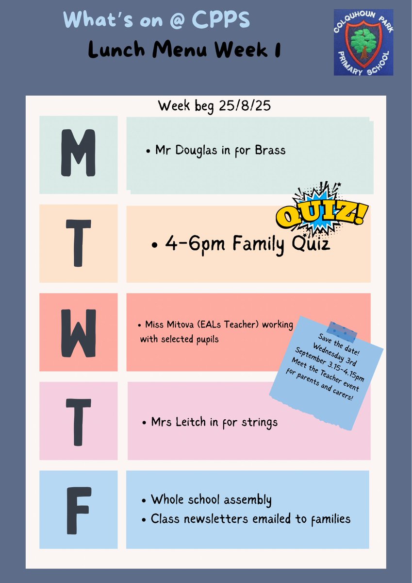 This week at Colquhoun