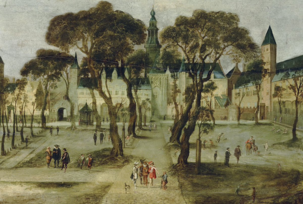 Midden in Middelburg ligt een cluster van oude gebouwen rond een groot plein: het bijna 900 jaar oude abdijcomplex. Toen de stad zich in 1574, het was de tijd van De Opstand, overgaf aan De Zwijger vertrokken de monniken en werd de abdij in gebruik genomen voor de protestantse