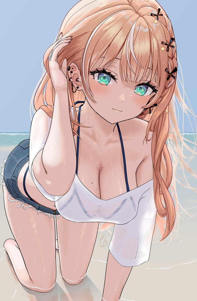 夏の🦭ﾁｬﾝ
#絵画らしぃ