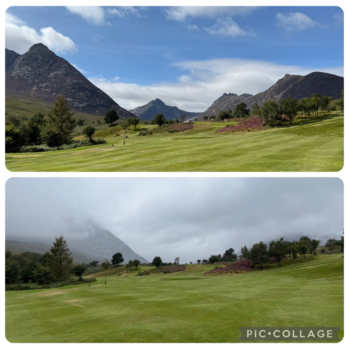 John Morton (@johnmorton215) on Twitter photo My-oh-my how the view changed of the 3rd at Corrie when low-lying clouds are covering the mountains of Arran!
Top photo was taken on Thursday afternoon.
Bottom photo was taken this morning.
#CorrieGolfClub
#Scotland
<a href="/ArranGolf/">Arran Golf</a> My-oh-my how the view changed of the 3rd at Corrie when low-lying clouds are covering the mountains of Arran!
Top photo was taken on Thursday afternoon.
Bottom photo was taken this morning.
#CorrieGolfClub
#Scotland
<a href="/ArranGolf/">Arran Golf</a>