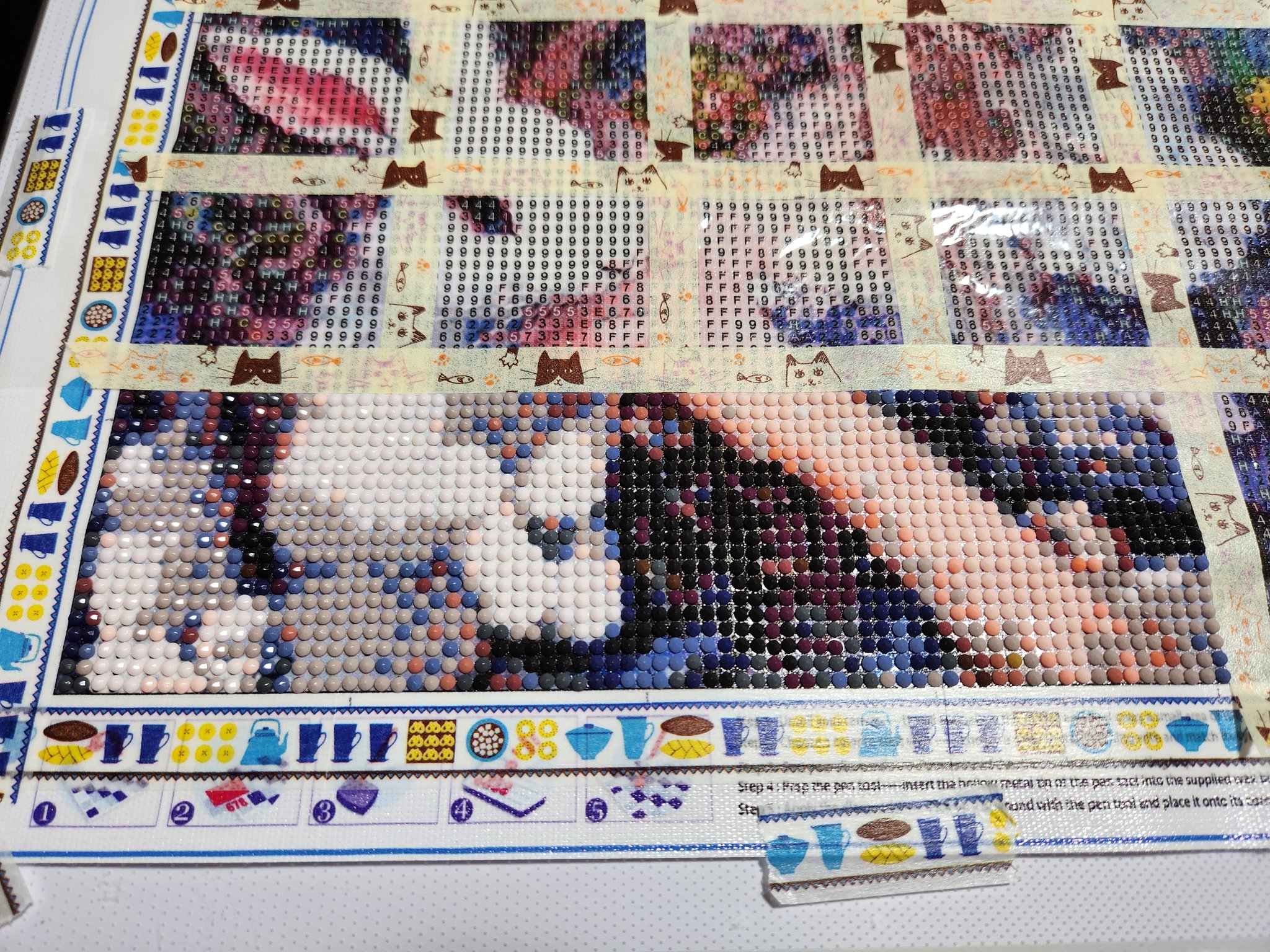 入荷待ち！ダイヤモンドアート　祭りの神！黒　20×30 黒猫ノアール🐈‍⬛結🍆推活🔰 on X: 