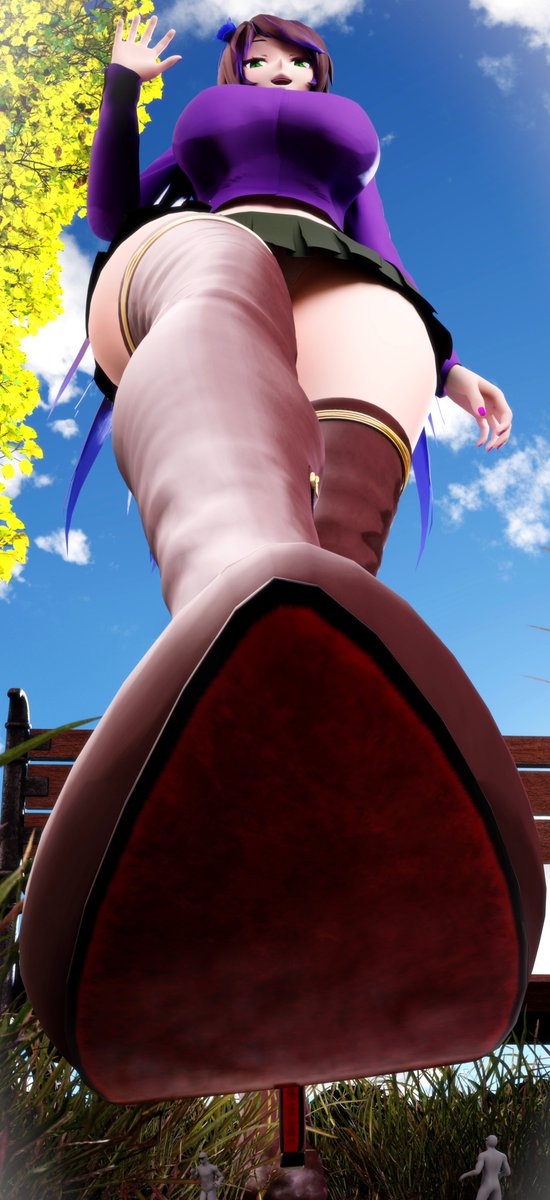 Relaxing walks in the park are nice. . .

Even though-
They might not be too nice for all the bugs crawling under Melati's boot.

Melati belongs to <a href="/SakiNaturally/">Saki Naturally 🌸💚</a>.