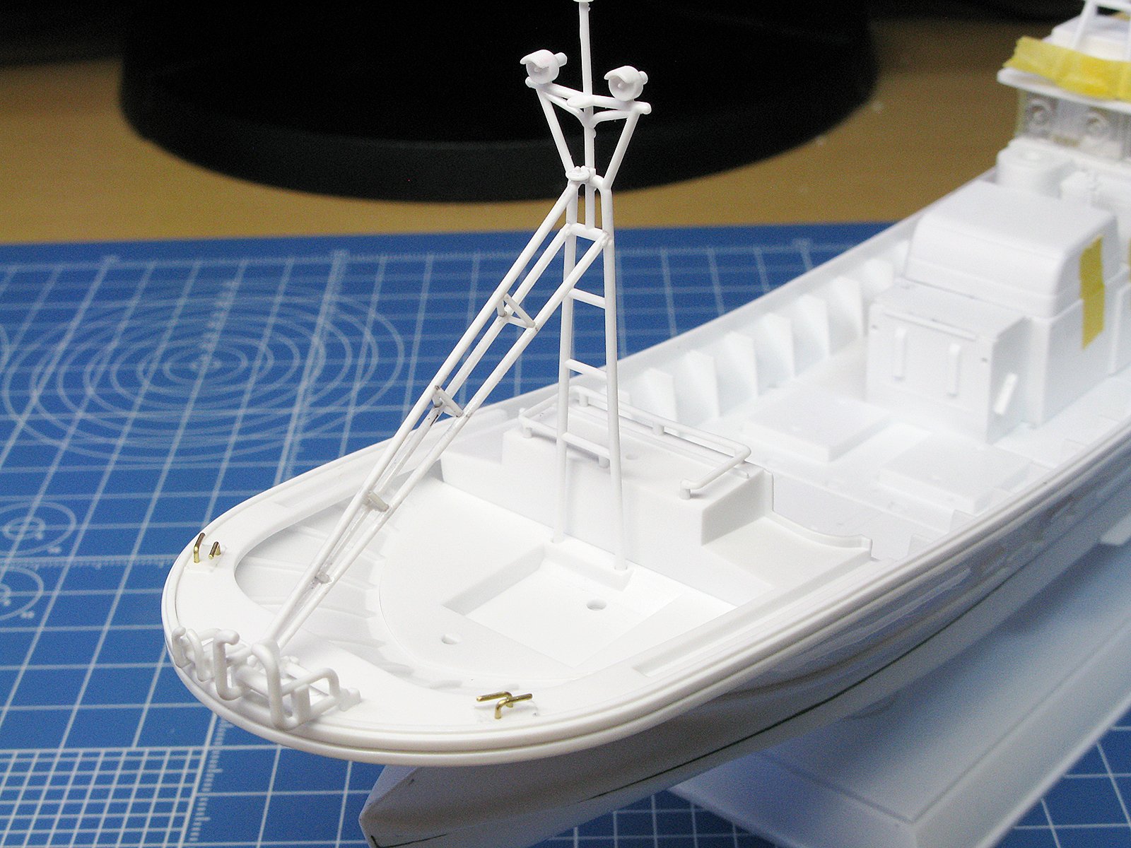 非売品☆激古☆トロール船の模型☆TRAWLER☆残1 Amazon | 木製模型キット 地中海のトロール漁船 マーレノ
