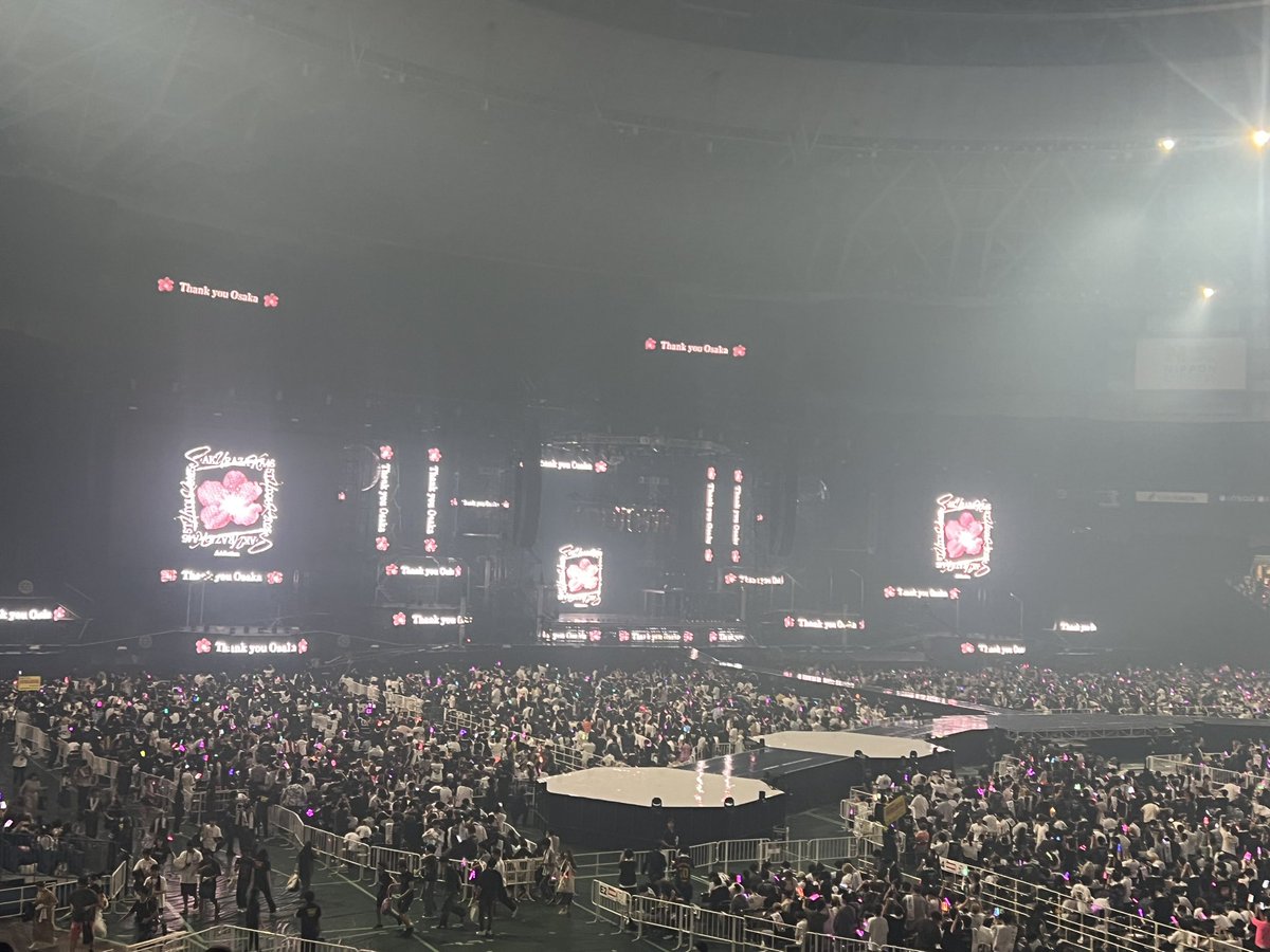 京セラドーム2日間お疲れ様でした！
初ライブ最高の思い出になりました！！
そして会ってくれた方ありがとう！
 #櫻坂46
 #櫻坂46_5thTOUR_Addiction 
 #櫻坂46_京セラドーム大阪