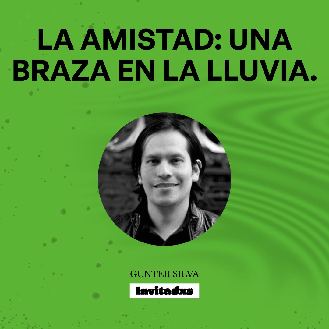 Jugo (@jugodecaigua) on Twitter photo Cuando se va un amigo, duele como brasa en la lluvia. <a href="/GunterSilva9/">Gunter Silva</a>, invitado por <a href="/N_Sobrevilla/">Natalia Sobrevilla</a>,  lo desnuda sin melodrama, recordándonos que la amistad es elección, no destino. 
🧃Clic aquí: tinyurl.com/msr895b9
💥 Haz posible más Jugo. Suscríbete: jugo.pe/suscribete Cuando se va un amigo, duele como brasa en la lluvia. <a href="/GunterSilva9/">Gunter Silva</a>, invitado por <a href="/N_Sobrevilla/">Natalia Sobrevilla</a>,  lo desnuda sin melodrama, recordándonos que la amistad es elección, no destino. 
🧃Clic aquí: tinyurl.com/msr895b9
💥 Haz posible más Jugo. Suscríbete: jugo.pe/suscribete