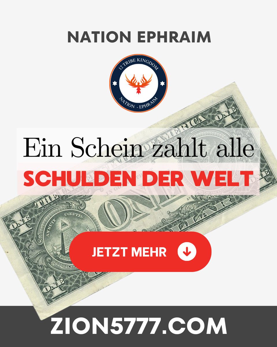 EphisMediaTruth's tweet photo. 💸„Die Ewige Erlösung von Geld und Schulden
↪ https://t.co/jUuvlFlwME
⚖ Der Tag der Abrechnung ist gekommen“
#torah #Zion5777 #NationEphraim #Templecoin #Torahclub https://t.co/S6JY6Vq4FG