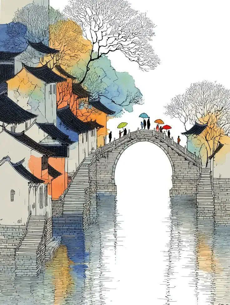 Every path in life
has a bridge.
The journey is 
crossing it......
~
Art by unknown artist