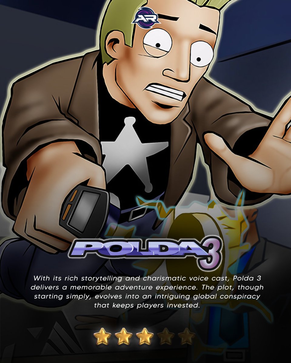 ArcaneRaise's tweet image. Polda 3 showcases how strong writing and vocal talent can elevate the classic adventure genre.

#ZimaSoftware #Polda