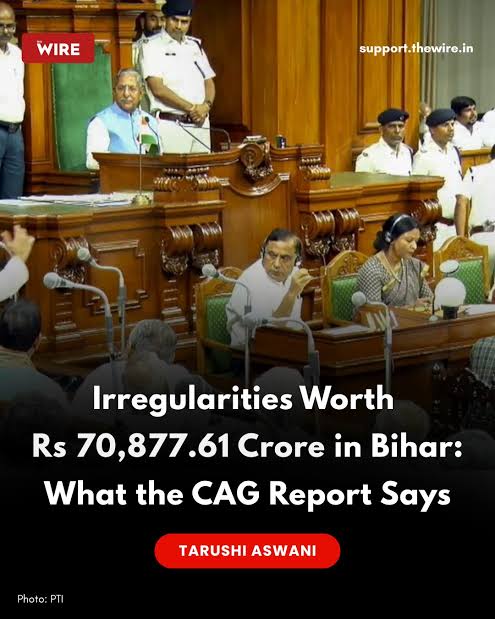 <a href="/ABPNews/">ABP News</a> HM had unleashed every possible agency over a fake ₹30 crore allegation against <a href="/ArvindKejriwal/">Arvind Kejriwal</a>’s government.

Let’s be clear — corruption isn’t his problem. Loot inside <a href="/BJP4India/">BJP</a> is business as usual, but in <a href="/AamAadmiParty/">AAP</a> even the most honest leader will be chased.
#cagreport