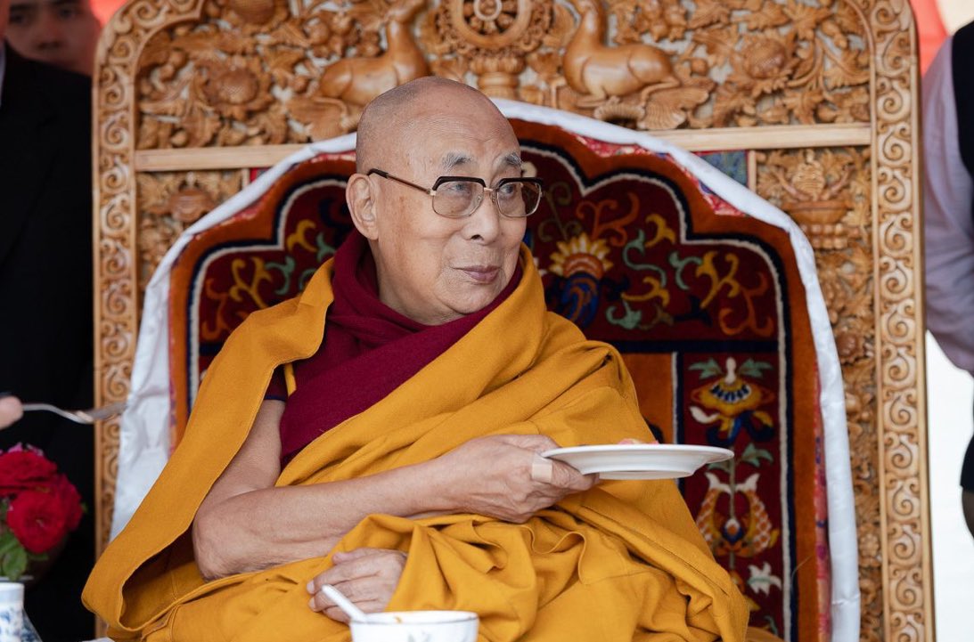 CTA_TibetdotNet's tweet photo. Tibetan spiritual leader His Holiness the 14th Dalai Lama attended a luncheon today at Abi-Spang Spituk, hosted in his honour by the Ladakh Buddhist Association and the Ladakh Gonpa Association.

To know more, click the link below 🔗 
https://t.co/cESSDMyo3F https://t.co/3mzYv9e4OE