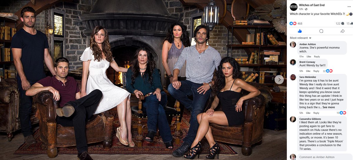 Witches of East End tweet media