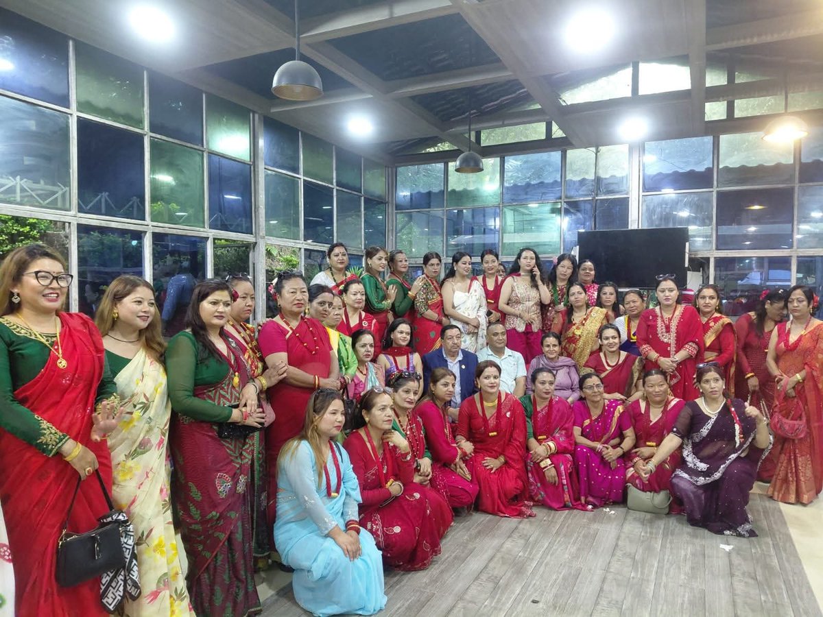 उन्नति जागरण महिला समुह द्वारा आयाेजित तिज विशेष तथा सम्मान कार्यक्रम।