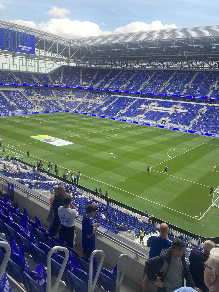 What a stadium 💙💙💙