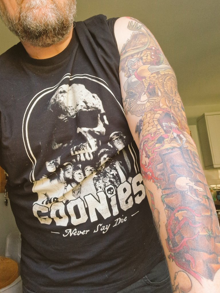 Dragons Lair sleeve done. #dragonslair