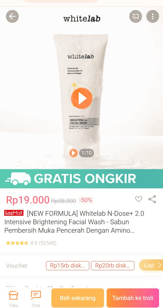 Jangan nunggu lama, Siap Nunggu Pesta Gajian nih dan besok keranjang harus langsung dieksekusi di lazada nih mumpung lazada pesta gajian
s.lazada.co.id/s.ZcInCF
