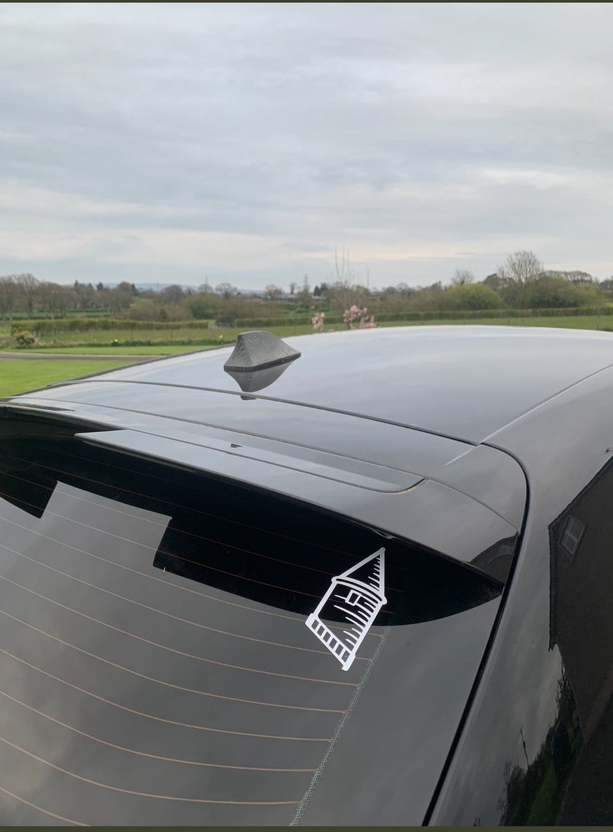 Why not it’s been a few, need the luck of the giveaway.. like, retweet and follow, will pick a few winners post match .. UTFT! The decal not the car!