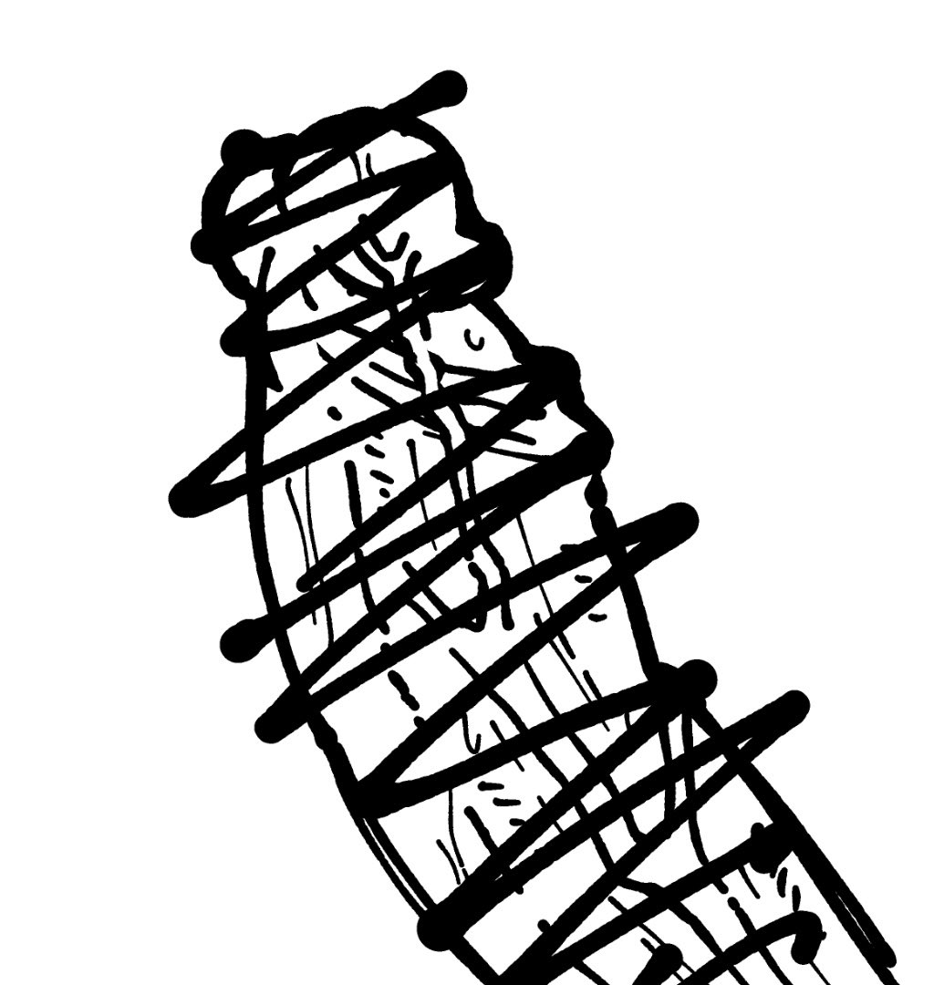 ちんぽ描いて無さすぎて気が変になりそうだったのでシンプルにちんぽを描きました。 