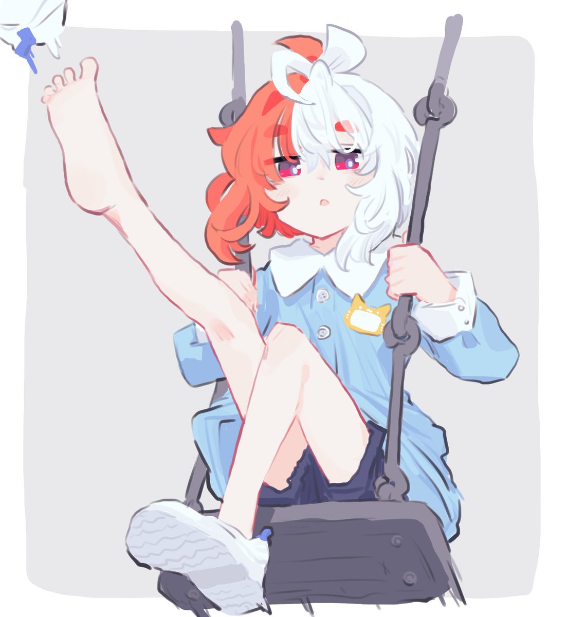 「」|菓しおりのイラスト