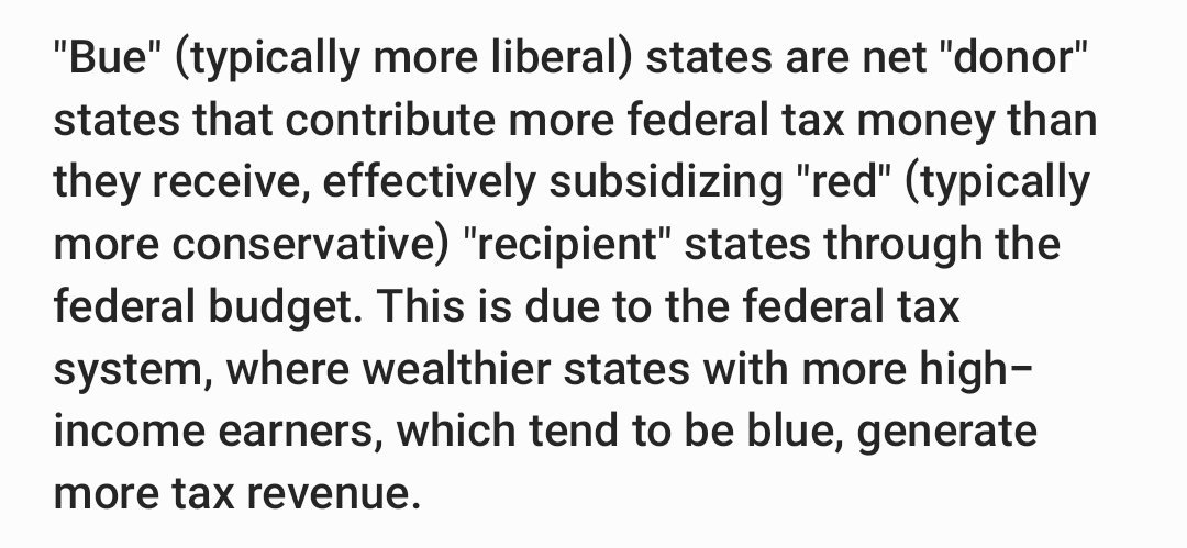Why are we as dems SUPPORTING THE ENEMY
Govenors in these DONOR BLUE states need to withhold that tax money AND LET THE ENEMY SUPPORT THEMSELVES