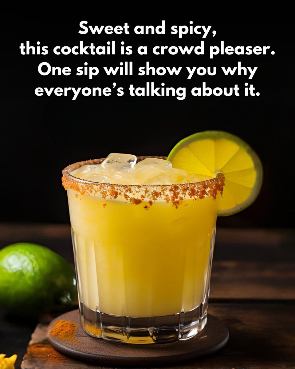 Craving sweet and spicy in one sip? Say hello to Mango Habanero Margarita.🍸🥭
Save the recipe:  mybartender.com/recipe/mango-h…