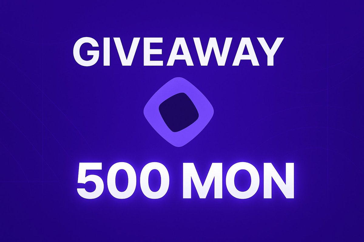 I’m celebrating two big milestones getting my FA and reaching 500 followers 💜
To share the love, I’m giving away 500 $MON 🎉

👉 5 winners will get 100 $MON each

How to enter:
1️⃣ Follow me
2️⃣ Like this post
3️⃣ Comment gmonad 💜

Let’s grow together with Monad 🚀💎 <a href="/monad/">Monad ⨀</a>
