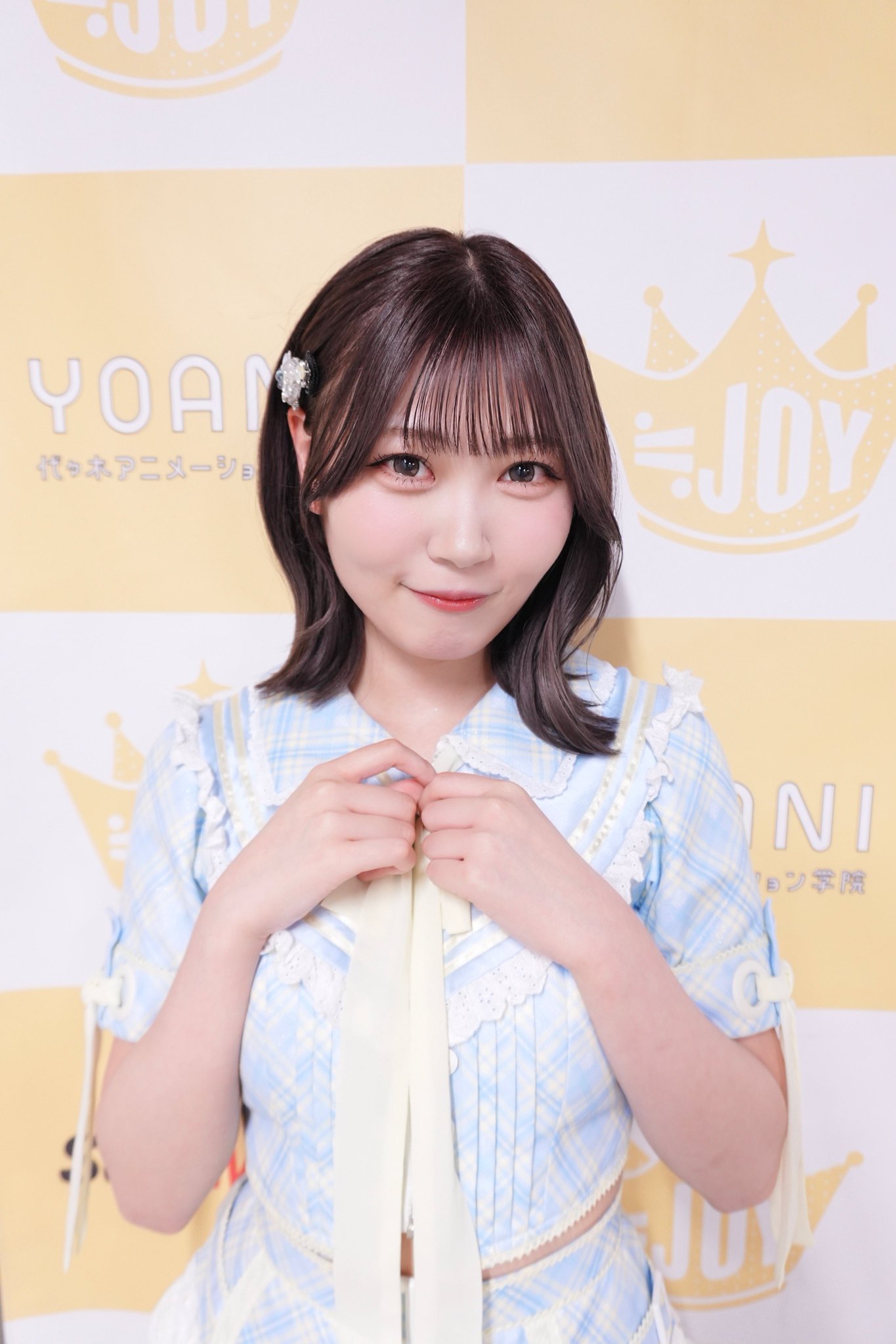 小澤愛実 生写真 直筆 ≒JOY ニアジョイ 小澤愛実 直筆生写真
