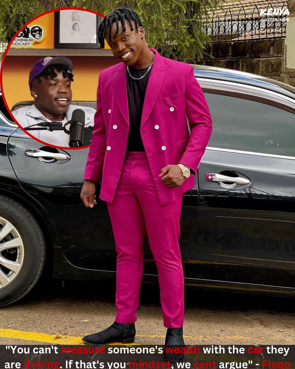 kenyasgossips's tweet image. "You can't measure someone's wealth with the car they are driving."- Flaqo addresses a forex trader who bought a Nissan Note to prove he is richer than Flaqo.