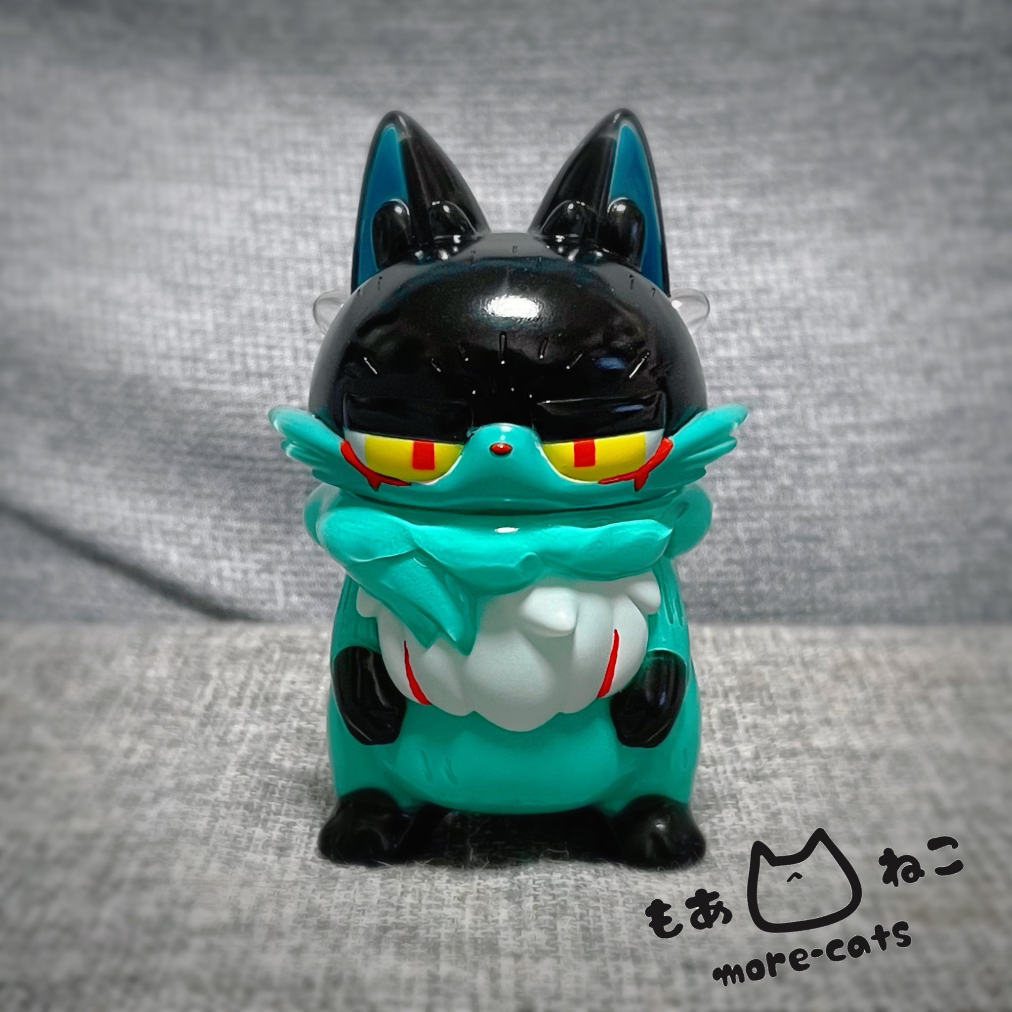 more-cats もあねこ　 　ハイロ　あいす　ソフビ more-cats もあねこ ハイロ あいす - メルカリ