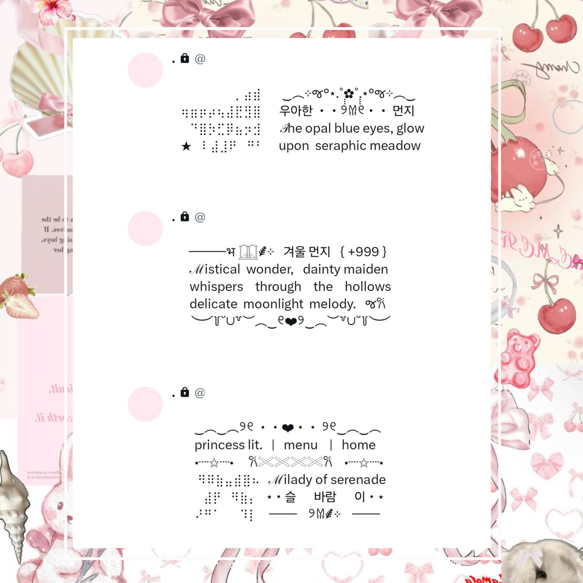 etheraxl's tweet image. Hellu, help repost..thankyou #zonauang

Dalam rangka comback setelah lama tak up, aku membawa ready stock pinned elegant yang bisa di bawa pulang sekarang hanya dengan 6.000/item nya, yuk sung cus amankan

🎀🧸🖇🪜🧁