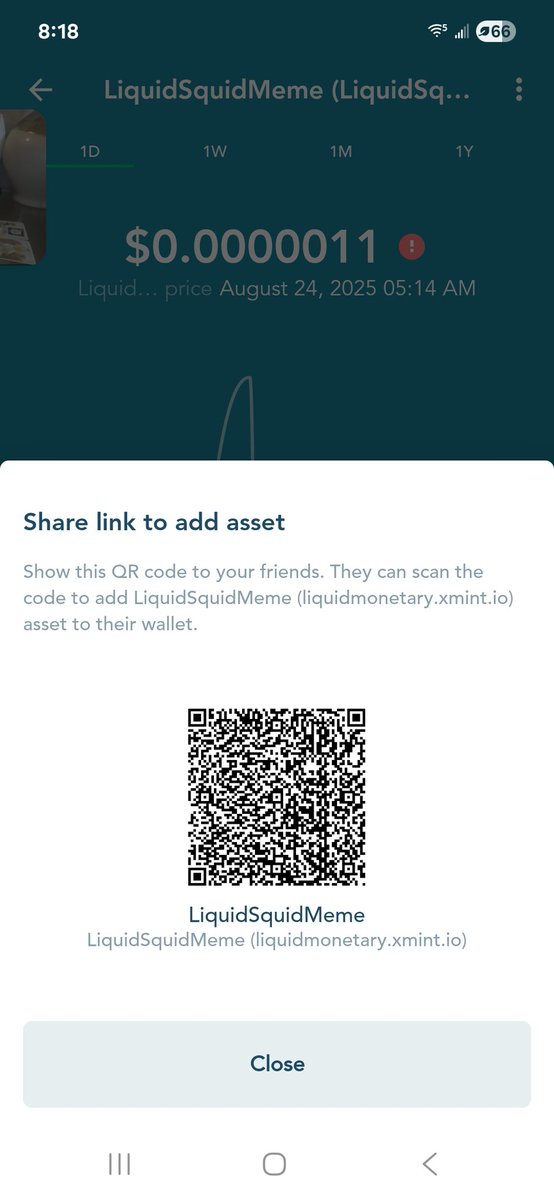 LiquidEcosystem's tweet image. LiquidSquid is up 15% while the market downtrend #LiquidEcosystem #StellarBlockChain