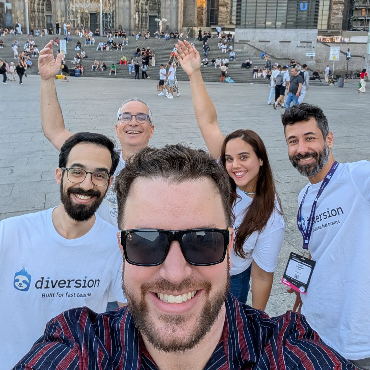 diversion_hq's tweet image. What an incredible week at #devcom & #gamescom✨
Loved meeting new faces, reconnecting with old friends & hearing warm words from diversion users 💙
Two words: THANK YOU! 🙌
#VersionControl #diversion #GameDev