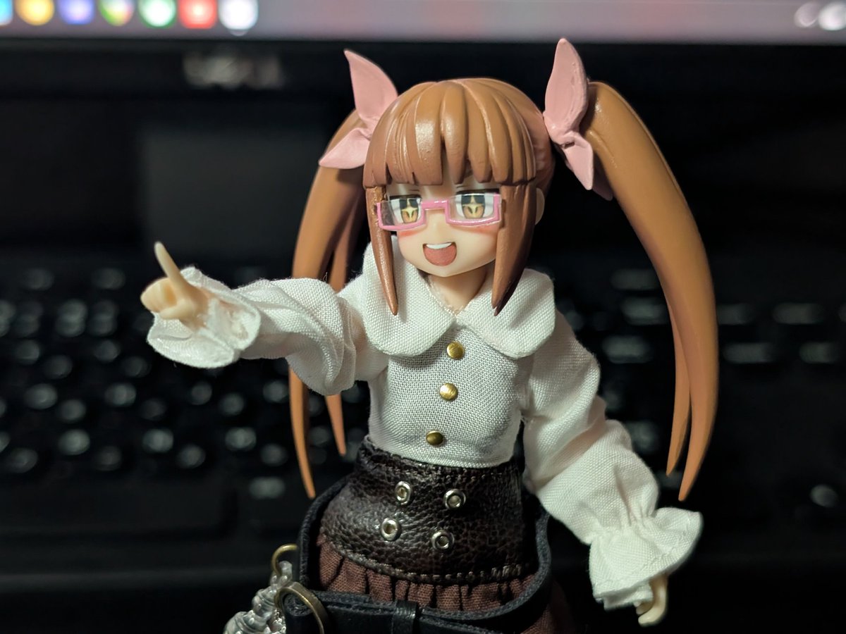 表情パーツ2個追加で一気に池袋晶葉パワーが増した